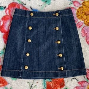 New MICHAEL Michael Kors Denim Skirt